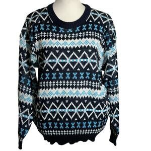 Vintage George Valenhan Mens Sweater Sz L